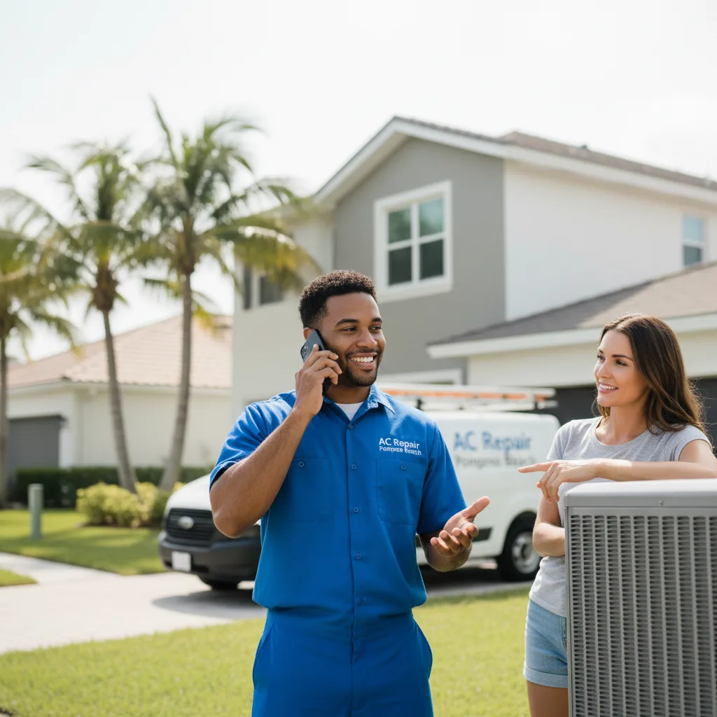 AC Repair Pompano Beach customer support in Rhododendron